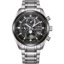 Citizen BY1018-80E Eco-Drive Mondphase Titanium Reloj radio Reloj Hombre