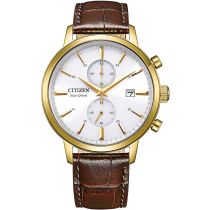 Citizen CA7062-15A Eco-Drive Cronógrafo Reloj Hombre 42mm 5ATM