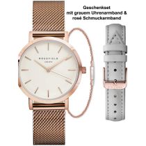 Rosefield DFKLM-D6 The Tribeca blanca Reloj Mujer 33mm 3ATM