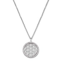 Engelsrufer ERN-LILLIFL-ZI Flower of Life Collar de mujer 45cm, ajustable