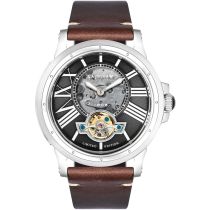 Thomas Earnshaw ES-8244-01 Bertha Open Heart Skeleton 42mm Reloj Hombre