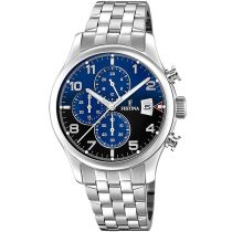 Festina F20374/8 Timeless Cronografo Reloj Hombre 43mm 10ATM