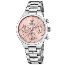 Festina F20391/2 Boyfriend Cronografo Reloj Mujer 36mm 5ATM