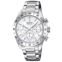 Festina F20397/1 Boyfriend Cronografo Reloj Mujer 39mm 10ATM