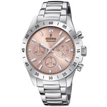 Festina F20397/3 Boyfriend Cronografo Reloj Mujer 39mm 10ATM