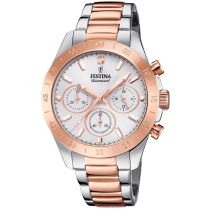 Festina F20398/1 Boyfriend Cronografo Reloj Mujer 39mm 10ATM