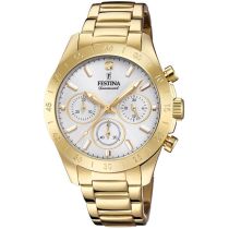 Festina F20400/1 Boyfriend Cronografo Reloj Mujer 39mm 10ATM