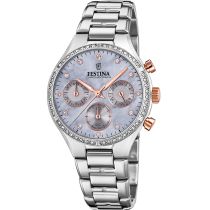 Festina F20401/3 Boyfriend Crono Reloj Mujer 36mm 5ATM