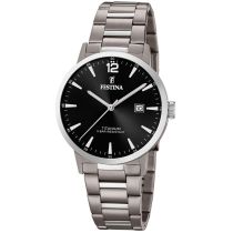 Festina F20435/3 Clásico Titanio Cronógrafo Unisex 40mm 10ATM