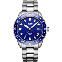 Rotary GB05108/05 Henley GMT Reloj Hombre 41mm 10ATM