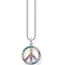 Thomas Sabo KE2170-318-7 Peace Rainbow Mujer Collar, adjustable