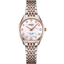 Rotary LB08012/41/D Ultra Slim Reloj Mujer 27mm 5ATM