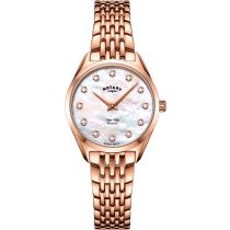 Rotary LB08014/41/D Ultra Slim Reloj Mujer 27mm 5ATM