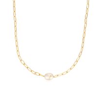 ANIA HAIE N043-05G Pearl Power Collar de mujer, ajustable