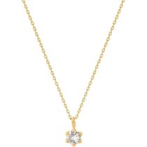 ANIA HAIE NAU006-01YG White Sapphire Collar de mujer Oro 14K, ajustable