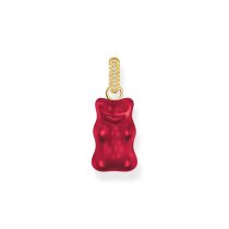 Thomas Sabo PE967-414-10 Colgante grande de Ositos de Oro rojo chapado en oro con piedras, señora