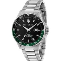 Maserati R8853140005 Sfida GMT 44mm Reloj Hombre 10ATM