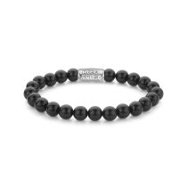 Rebel & Rose Pulsera Black Velvet RR-80089-S-L+ Hombre