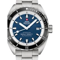 Swiss Military SMA34100.03 Diver Titanio Automatico Reloj Hombre 42mm 30ATM