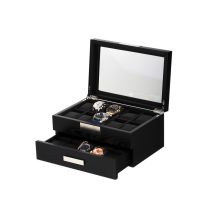 Rothenschild Caja de relojes RS-2350-20BL para 20 relojes negro