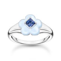 Thomas Sabo Anillo de mujer TR2433-496-1-52 Flor, tamano 52