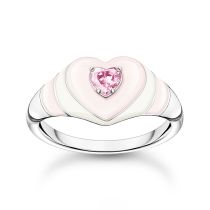 Thomas Sabo Anillo de mujer TR2435-041-9-50 corazón, tamano 50