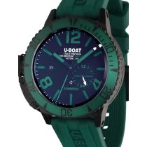 U-Boat 9667 Sommerso Green IPB Automatico Reloj Hombre 46mm 30ATM