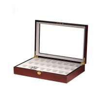 Rothenschild Caja de relojes RS-1087-24C para 24 relojes cereza