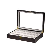 Rothenschild Caja de relojes RS-1087-24E para 24 relojes ébano