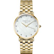 Rosefield UWGSG-U31 The Upper East Crystals Reloj Mujer 33mm 3ATM