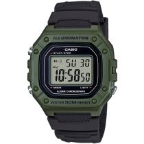 Casio W-218H-3AVEF Collection Reloj Hombre 43mm 5ATM