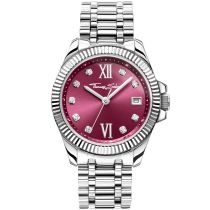 Thomas Sabo WA0407-201-212 Reloj Mujer Divine Burgundy 33mm 10ATM