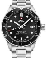 Swiss Military SM34088.01 Diver Cuarzo 42mm Reloj Hombre 20ATM