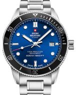 Swiss Military SM34088.02 Diver Cuarzo 42mm Reloj Hombre 20ATM