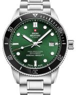 Swiss Military SM34088.03 Diver Cuarzo 42mm Reloj Hombre 20ATM