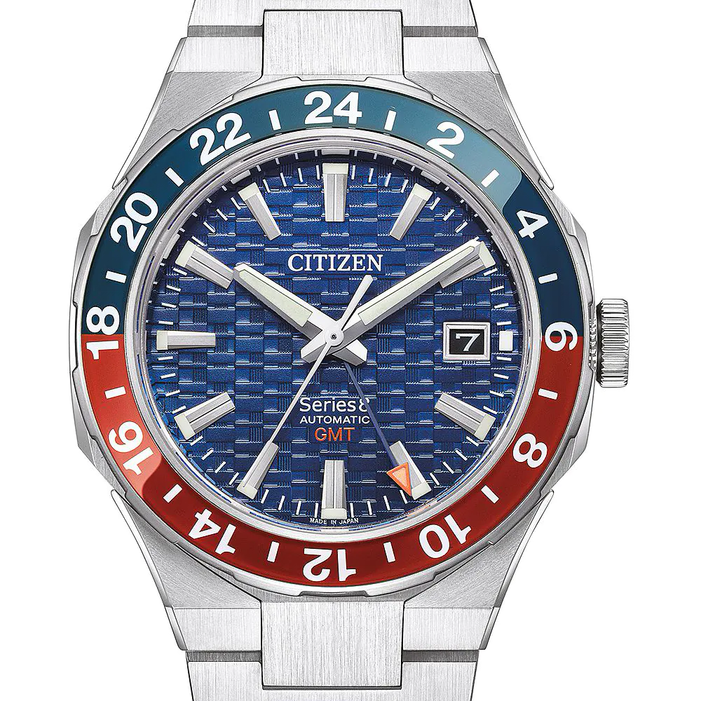 Foto de ejemplo de un reloj GMT de Citizen