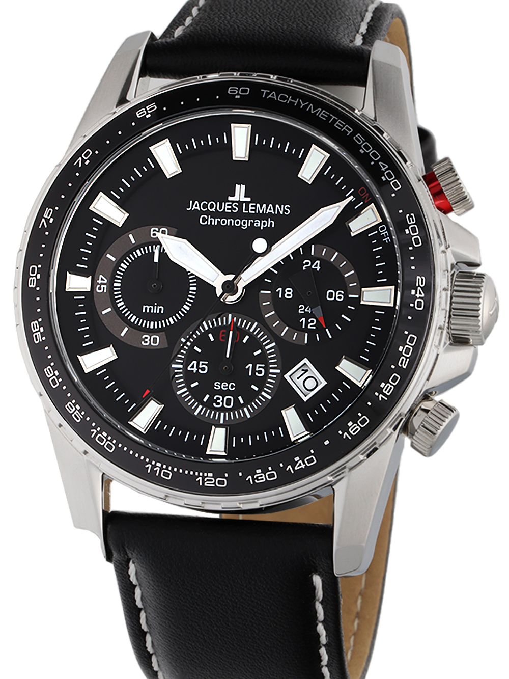 Jacques Lemans 1 2099A Liverpool Cron grafo 42mm Hombres compras