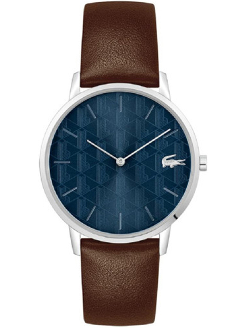 Reloj Lacoste Crocorigin Hombre Marrón, Azul y Plateado Analógico 2011307